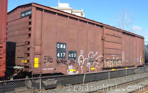 Car/wagon CNA417463 right side / coté droit